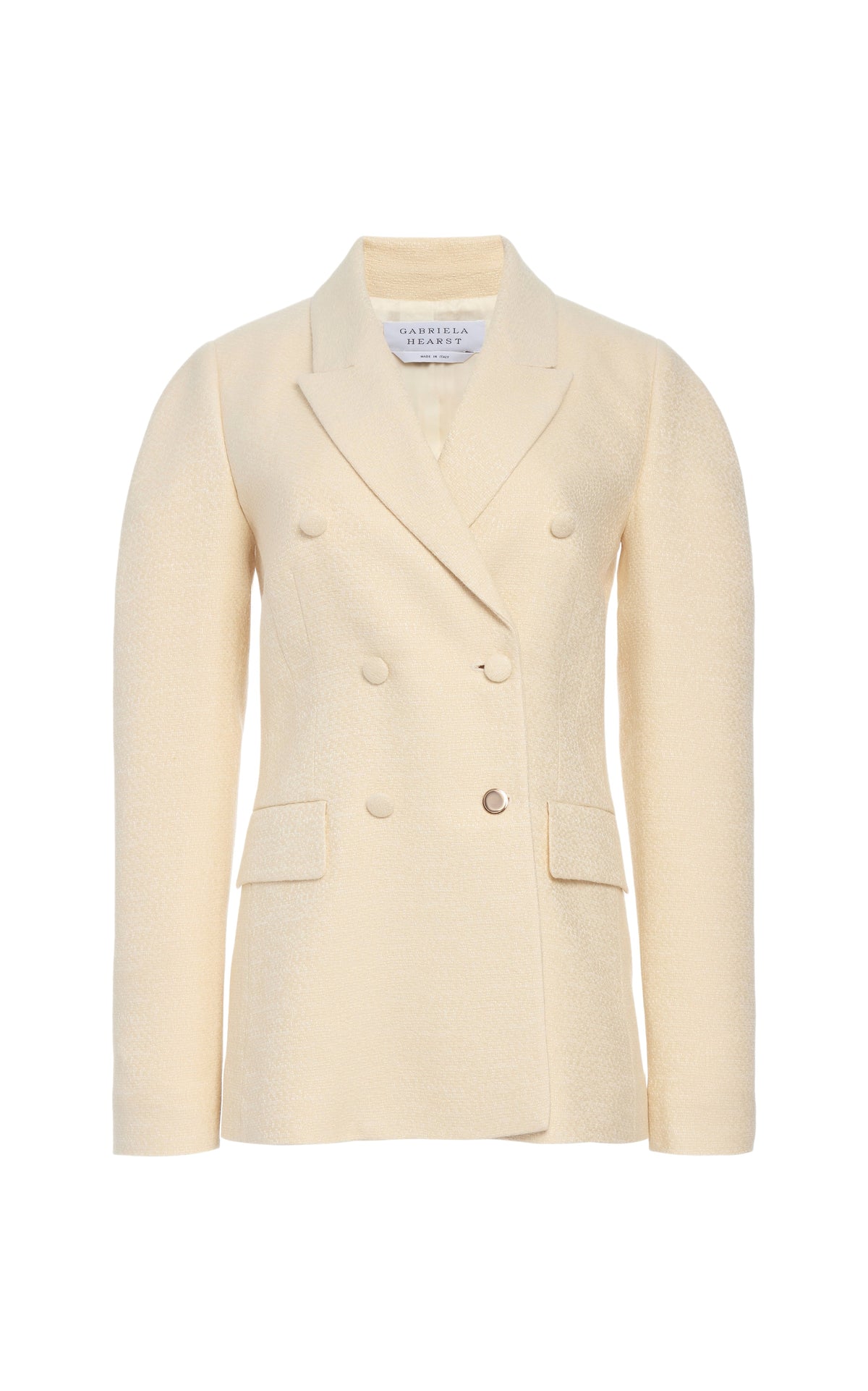 Ivory / Veste blazer Sedna en soie - Ivory