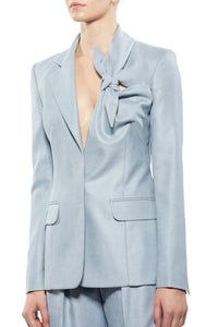 Ivory / Veste blazer Oslo en lin - Ivory