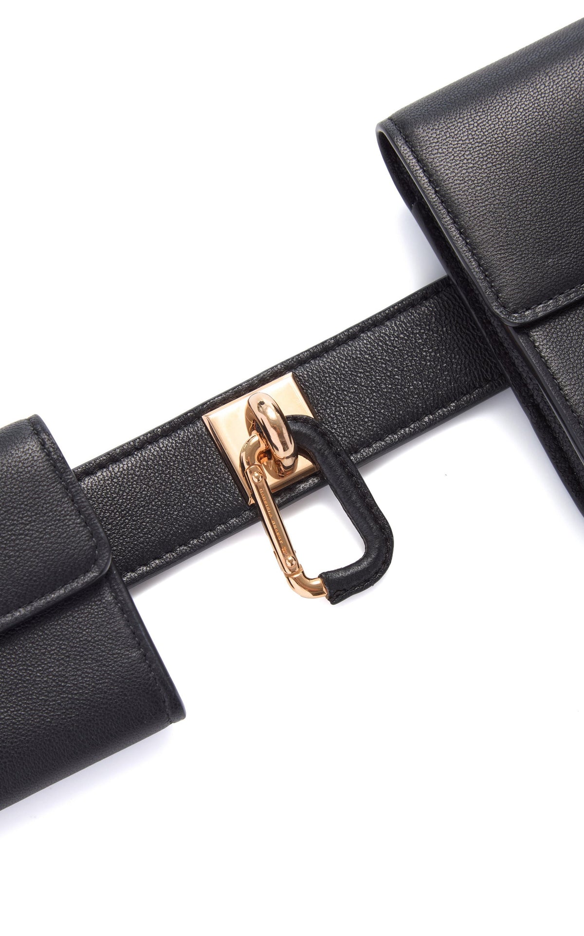 Black / Ceinture Tool en cuir - Black