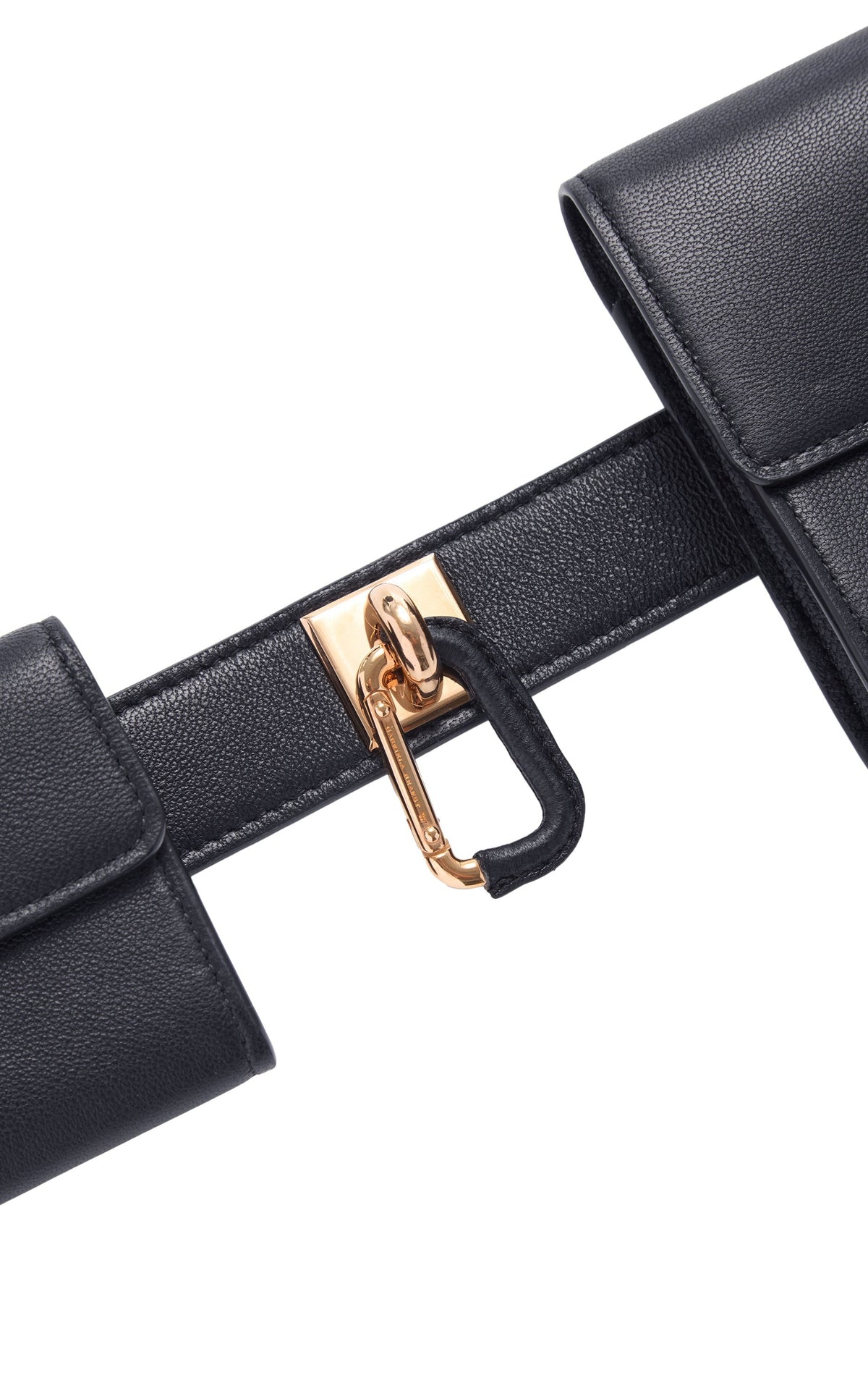 Navy / Ceinture Tool en cuir - Navy
