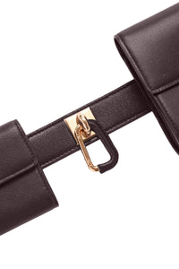 Tool Belt en bordeaux nappa blossom