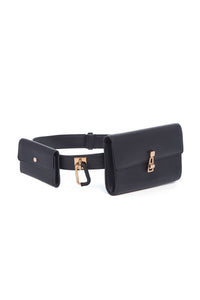 Tool Belt en bleu marine nappa blossom