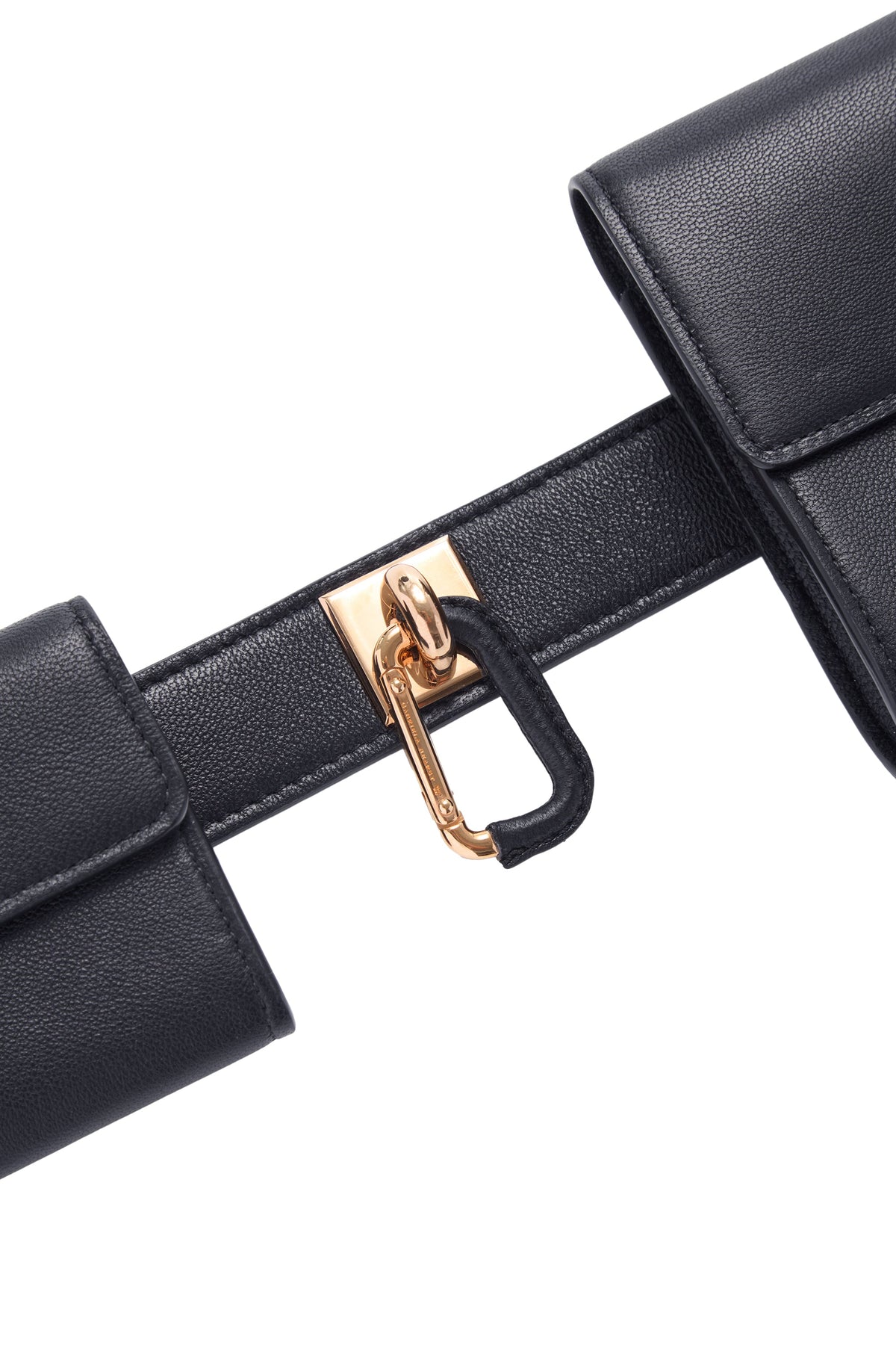 Tool Belt en bleu marine nappa blossom