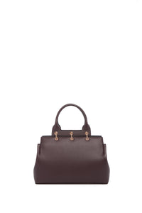 Bordeaux / Sac Amethyst en cuir - Bordeaux