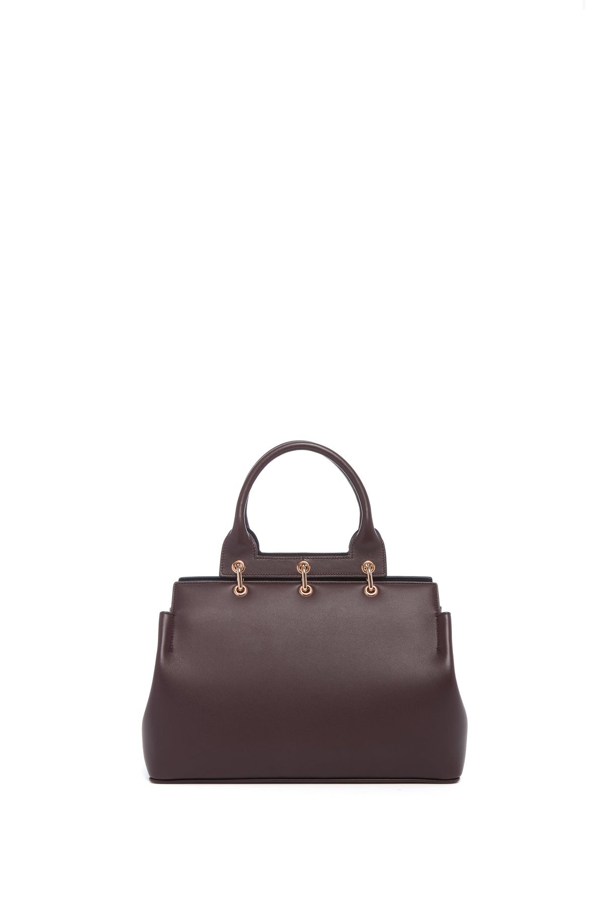 Bordeaux / Sac Amethyst en cuir - Bordeaux