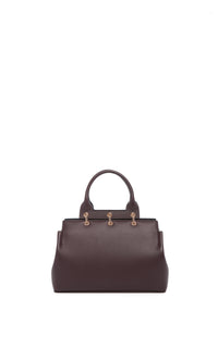 Bordeaux / Sac Amethyst en cuir - Bordeaux