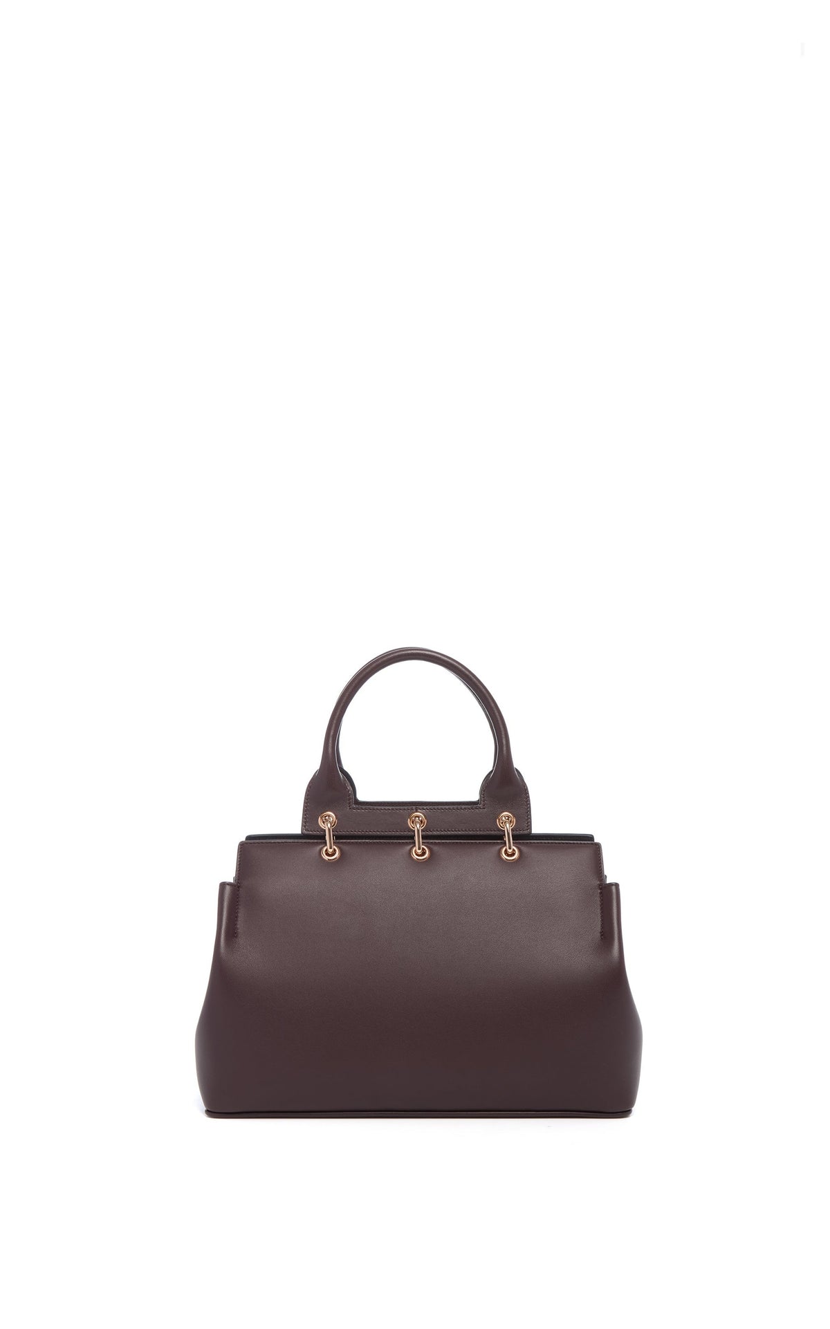 Bordeaux / Sac Amethyst en cuir - Bordeaux