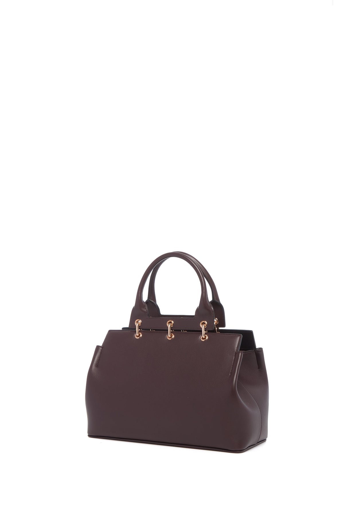 Bordeaux / Sac Amethyst en cuir - Bordeaux