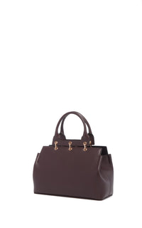 Bordeaux / Sac Amethyst en cuir - Bordeaux