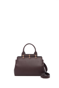 Bordeaux / Sac Amethyst en cuir - Bordeaux