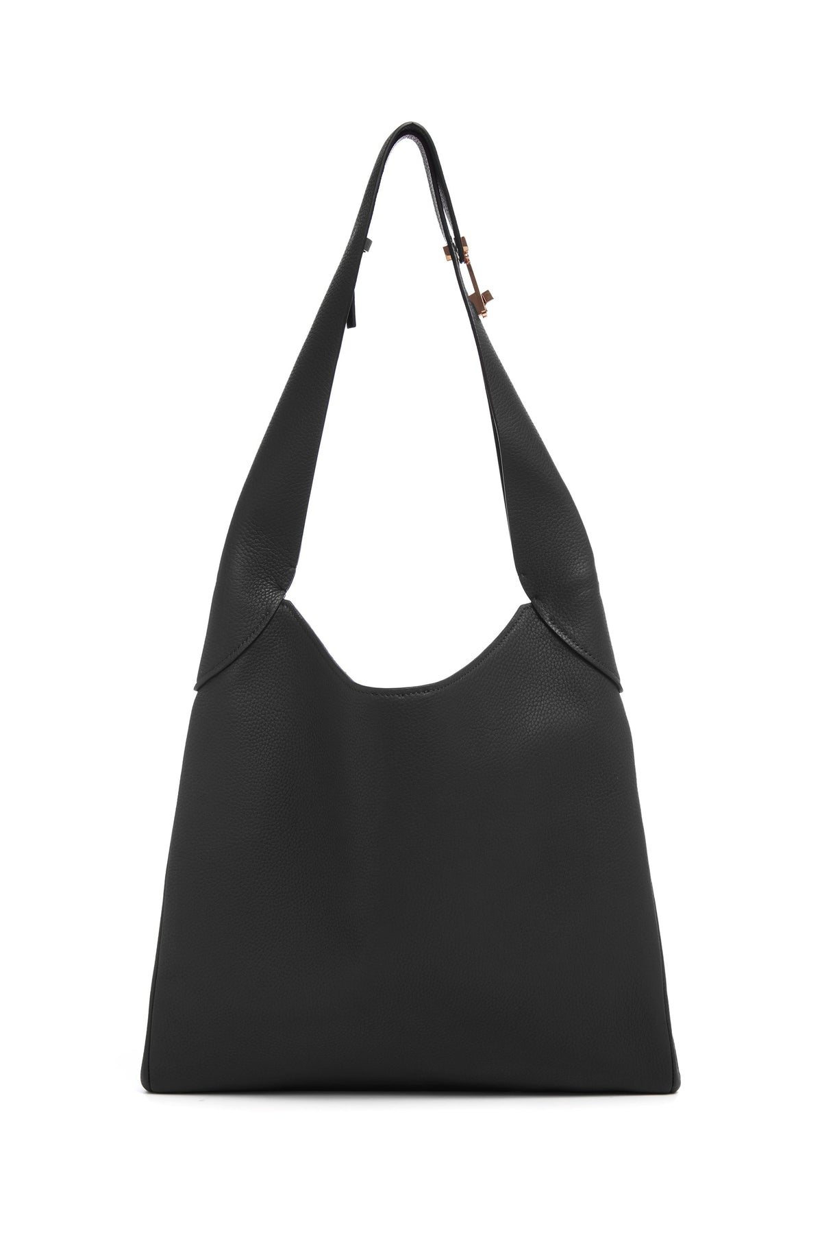 Black / Sac Hobo en cuir - Black