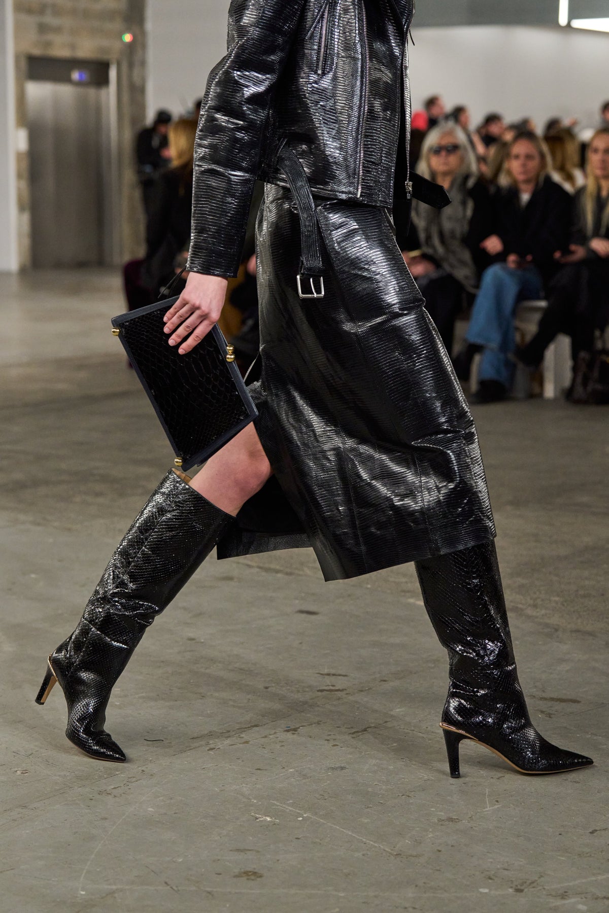 Aura Boot en noir calf