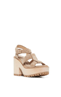 Hera Sandal en sable daim