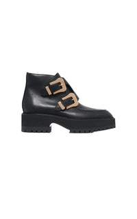 Black / Bottines Apollo 50 en cuir - Black