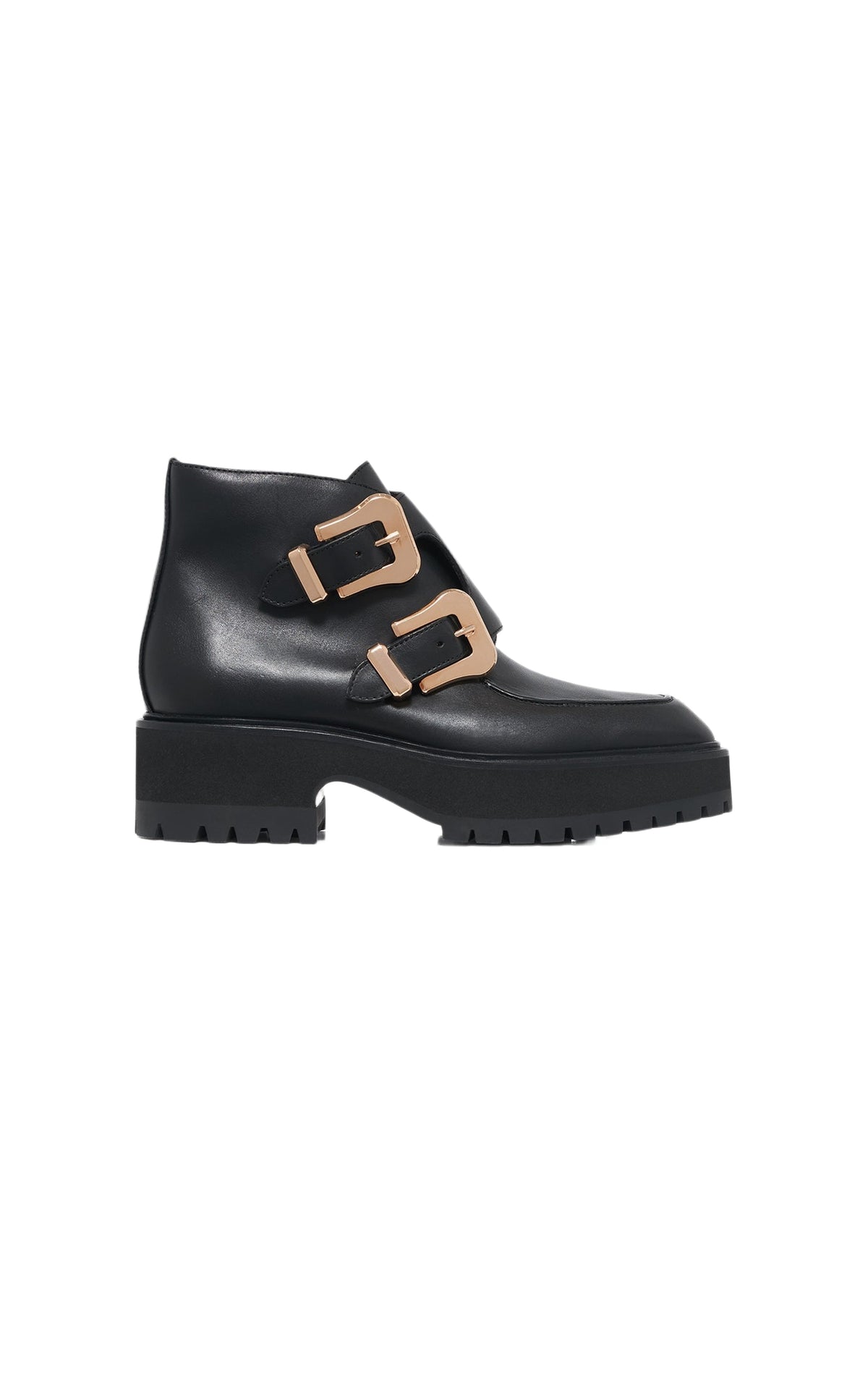Black / Bottines Apollo 50 en cuir - Black