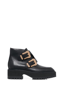 Apollo Ankle Boot en noir calf