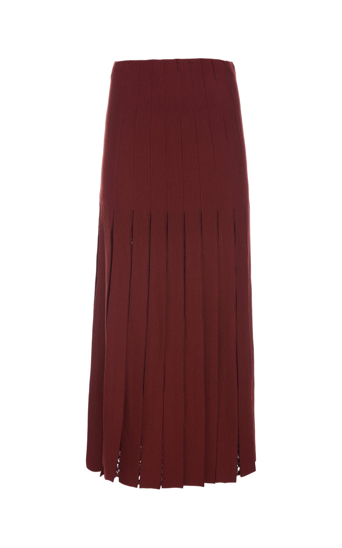 Burnt Sienna / Jupe Debutante en laine - Burnt Sienna