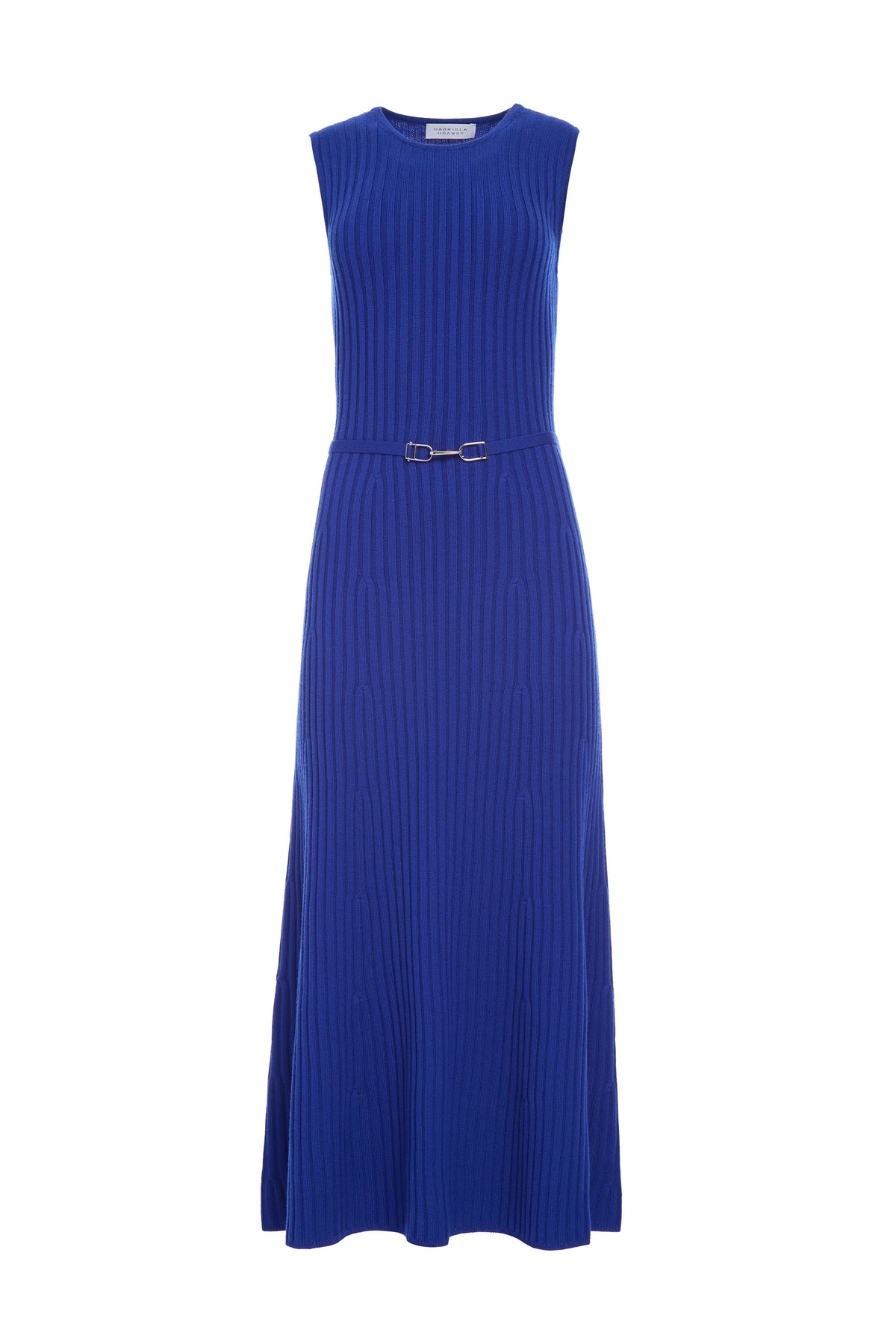 Cobalt / Robe Meier cachemire et soie - Cobalt