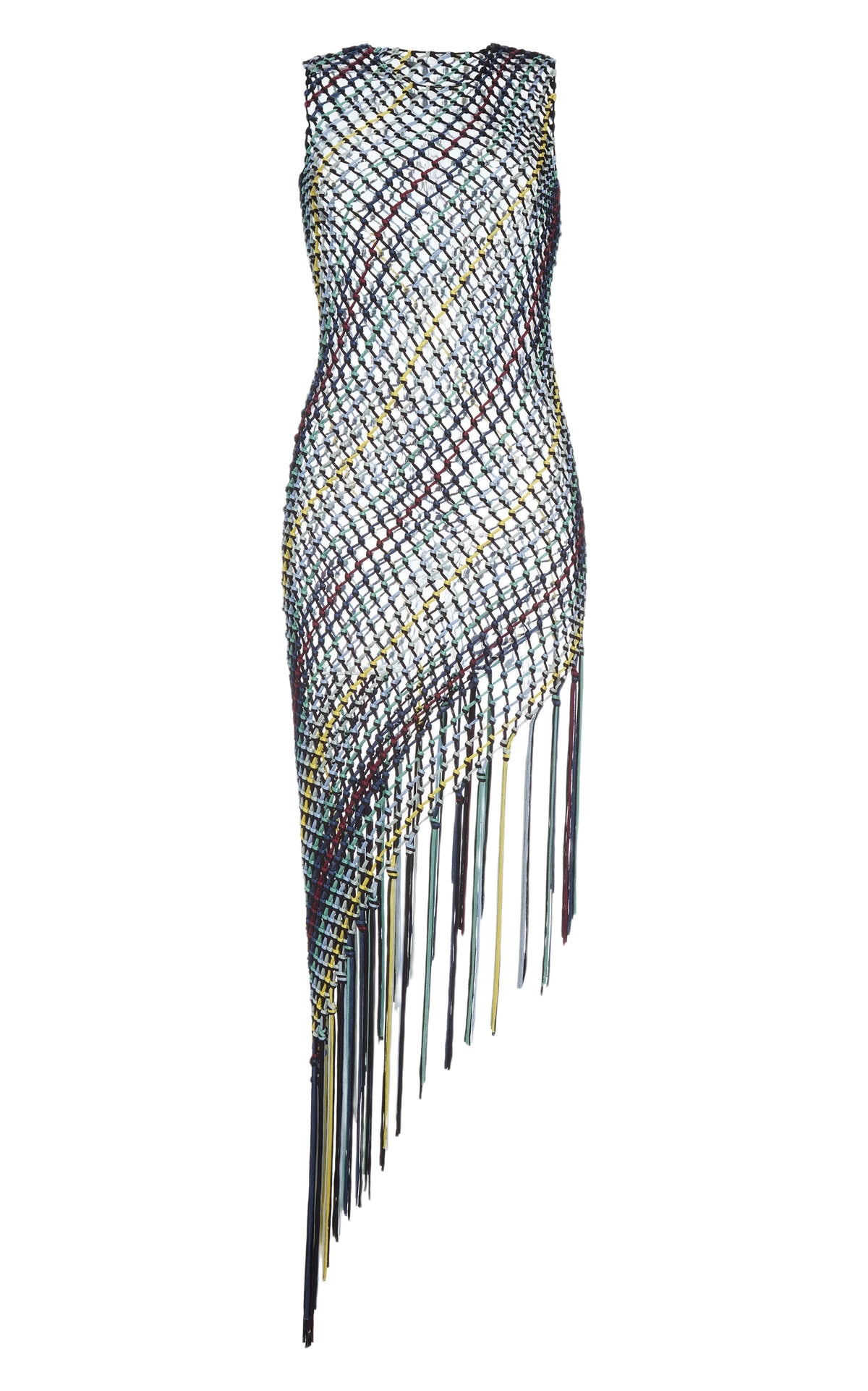 Black Multi / Robe Nabia en soie - Black Multi