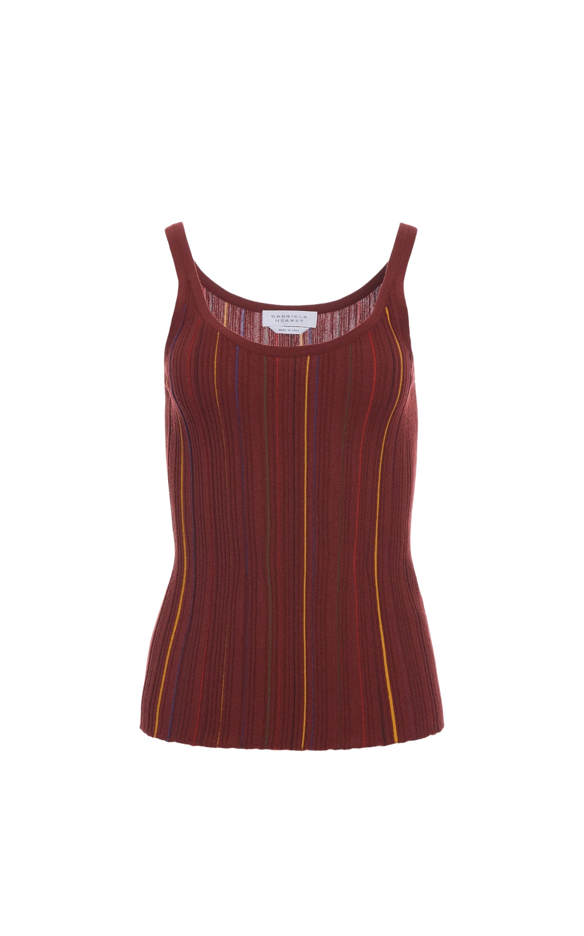 Yara wool tank top - Burnt Sienna