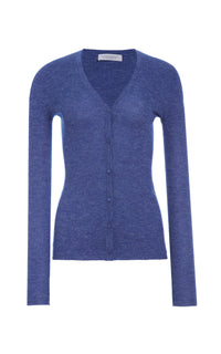Cobalt / Cardigan Aiste cachemire et soie - Cobalt