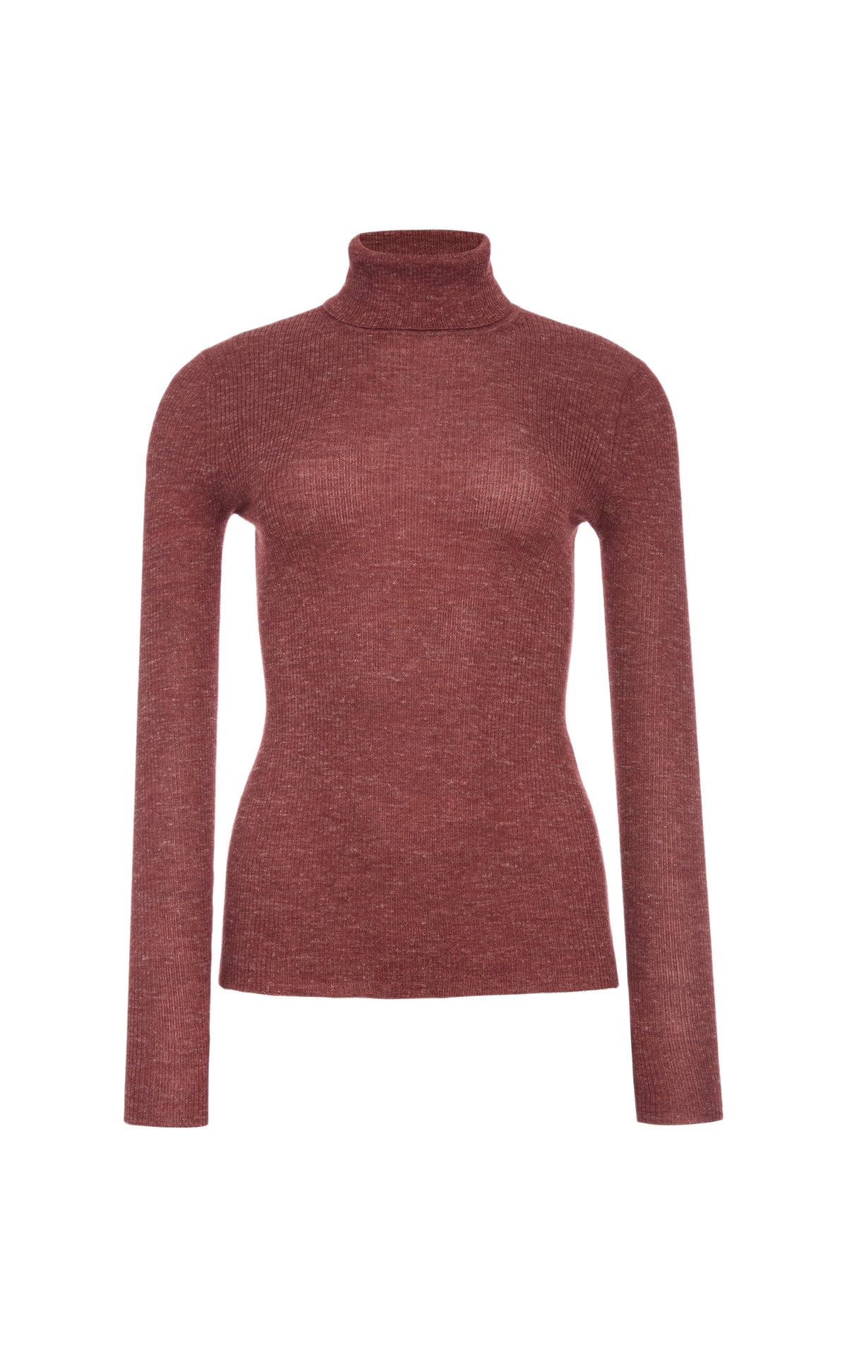 Burnt Sienna / Pull Aldona cachemire et soie - Burnt Sienna