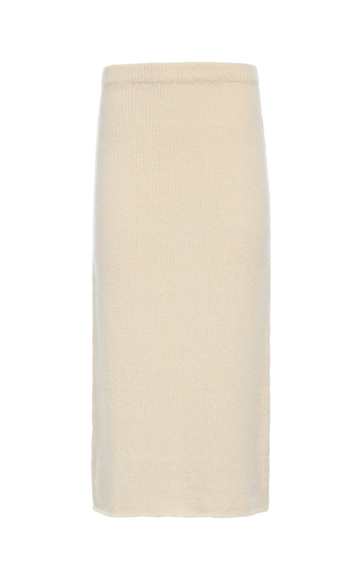 Ivory / Jupe Dorcas en cachemire - Ivory