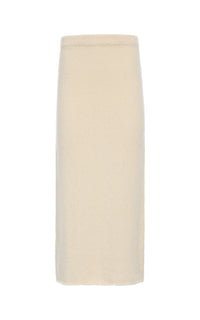Dorcas cashmere skirt - Ivory