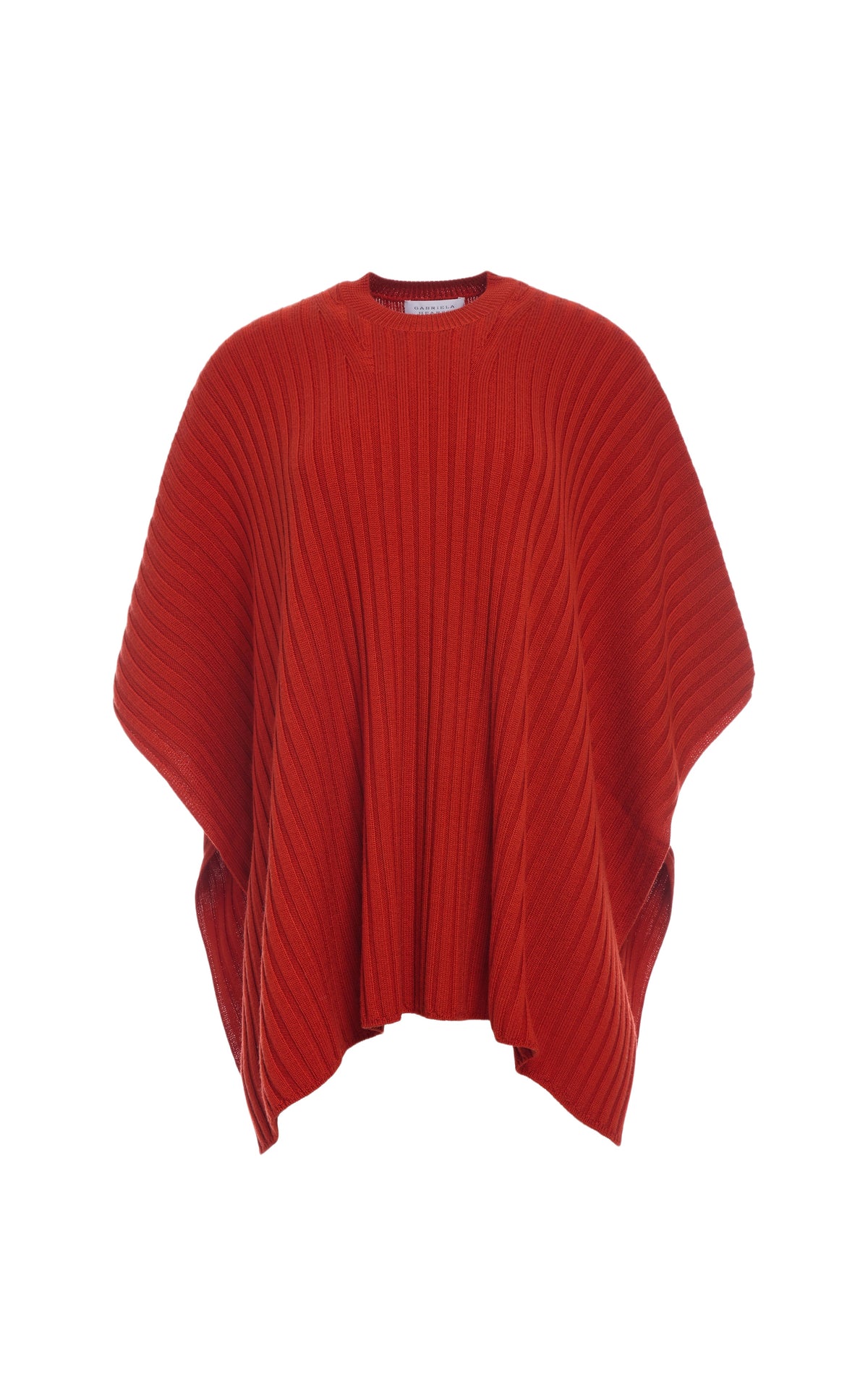 Antelope Orange / Poncho Baron en cachemire et soie - Antelope Orange