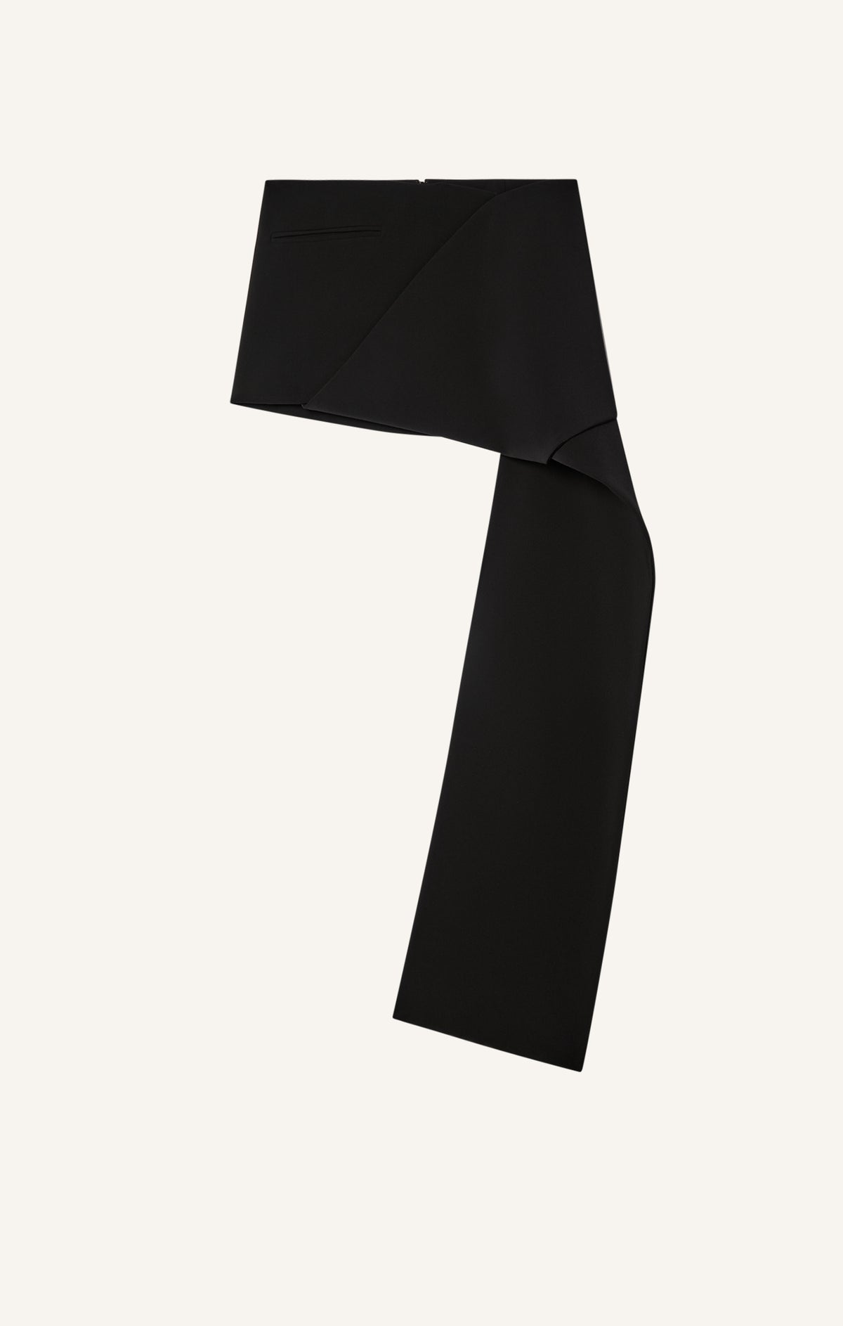 MINI JUPE FOLD EN SATIN