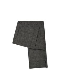 Oblique wool mini skirt - Black & Heritage White