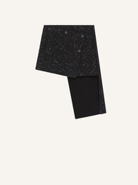 PRIX MARQUE : 150 / MINI JUPE OBLIQUE EN TWEED