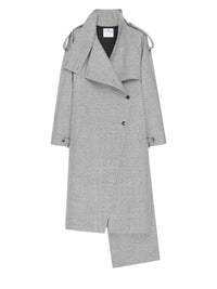 PRIX MARQUE : 600 / TRENCH COAT EN LAINE CAVIAR