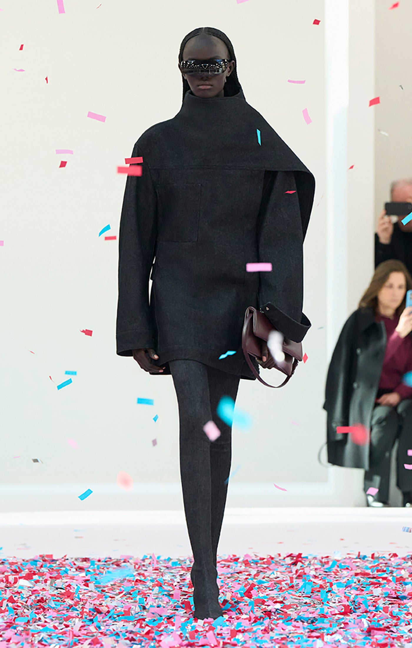 VESTE OVERSIZE EN DENIM