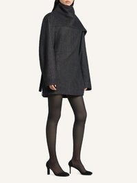 Veste oversize en denim - Black