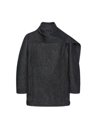Veste oversize en denim - Black