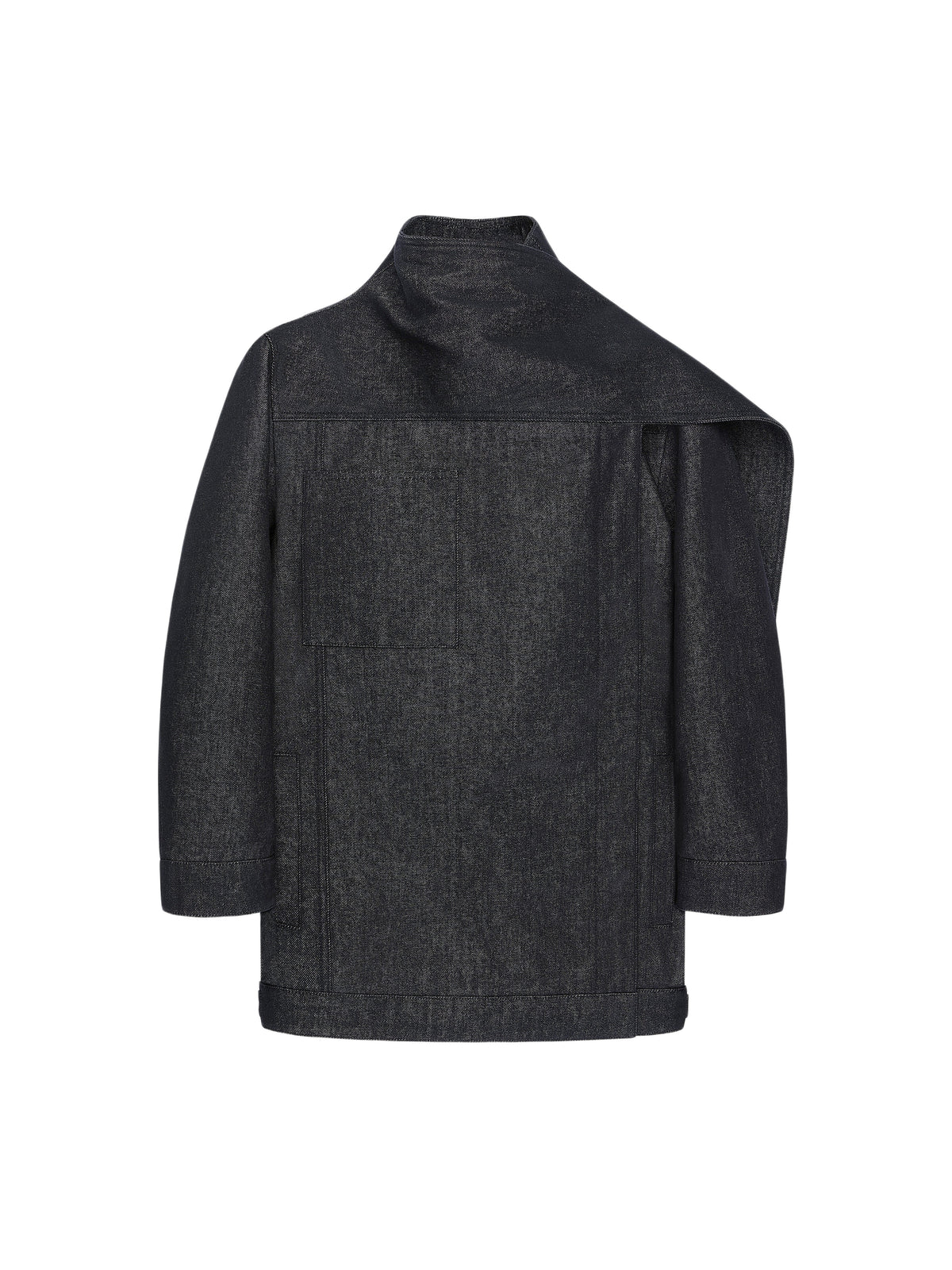 Veste oversize en denim - Black