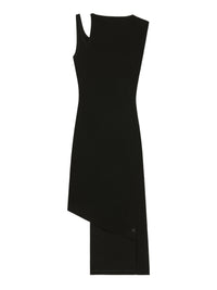 PRIX MARQUE : 200 / ROBE OBLIQUE EN MAILLE CÔTELÉE