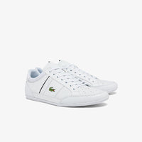 Sneakers basses Chaymon en cuir - White & Black