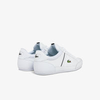 Sneakers basses Chaymon en cuir - White & Black
