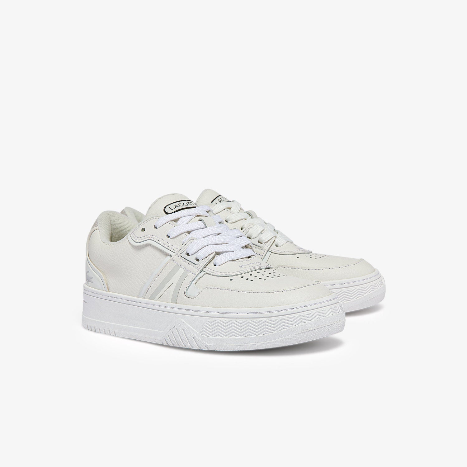 Sneakers L001 en cuir - White & Off White