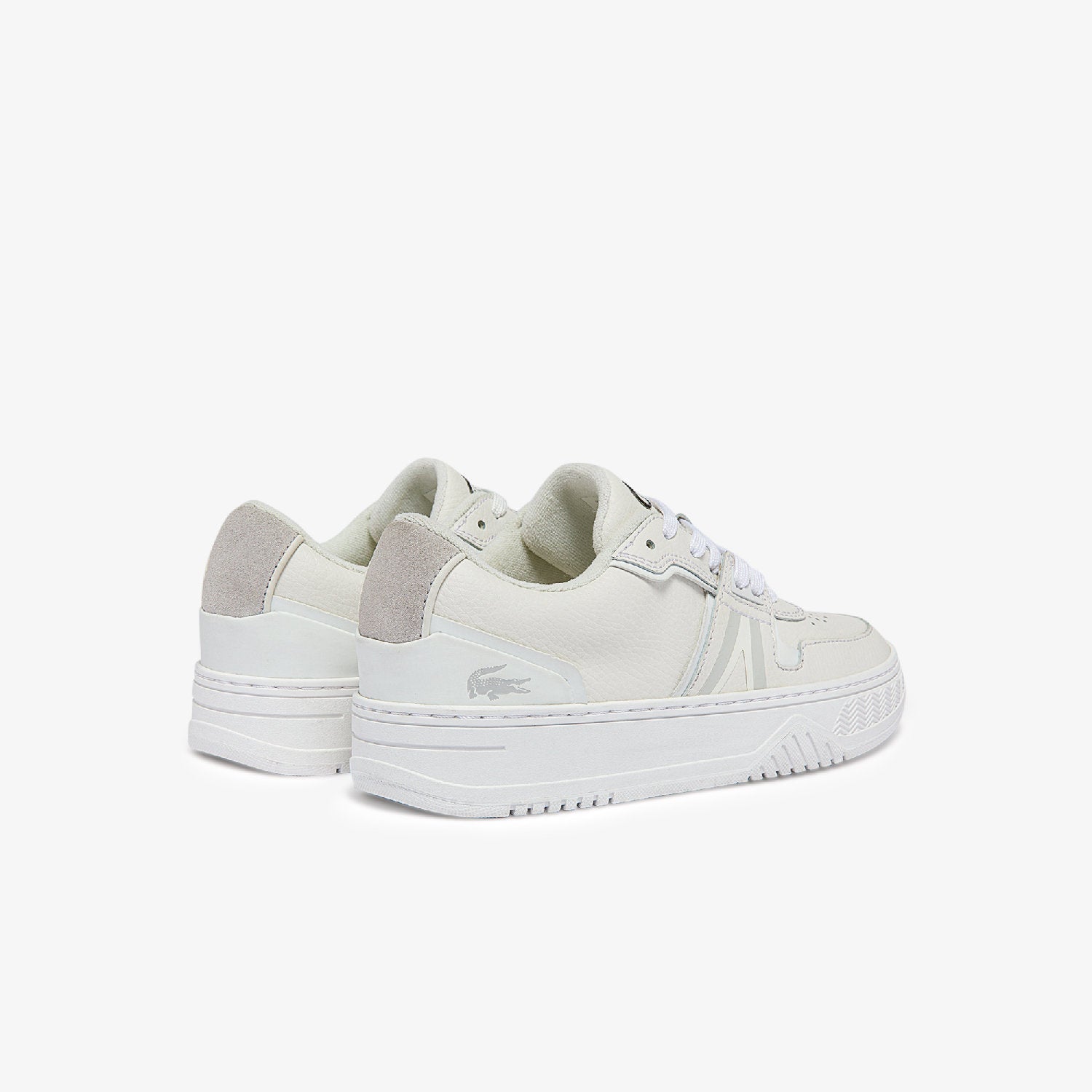 Sneakers L001 en cuir - White & Off White