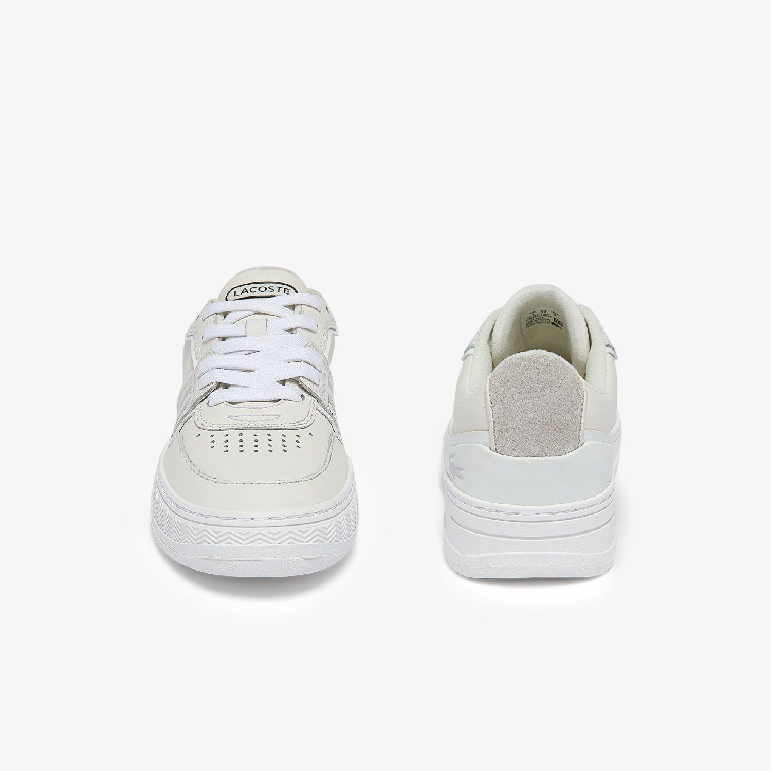 Sneakers L001 en cuir - White & Off White