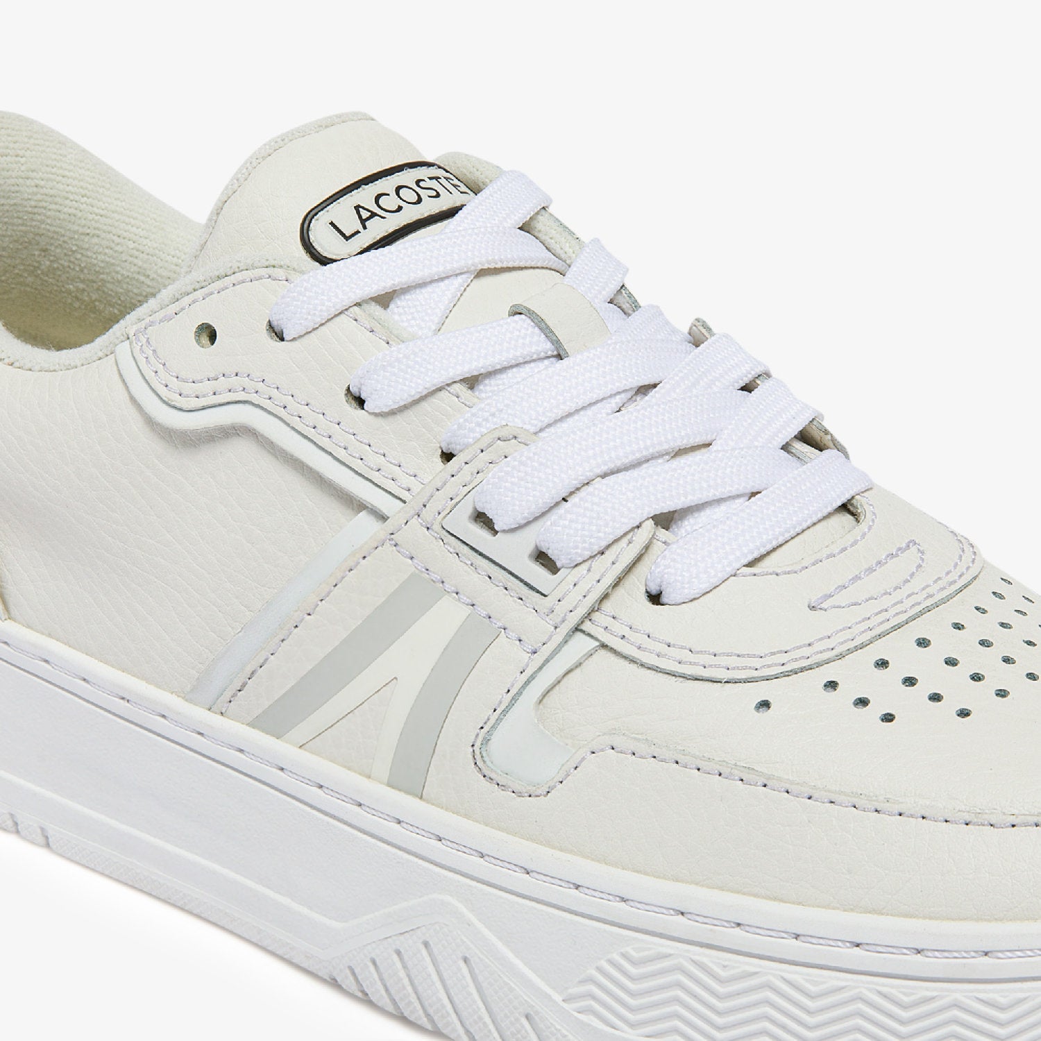 Sneakers L001 en cuir - White & Off White