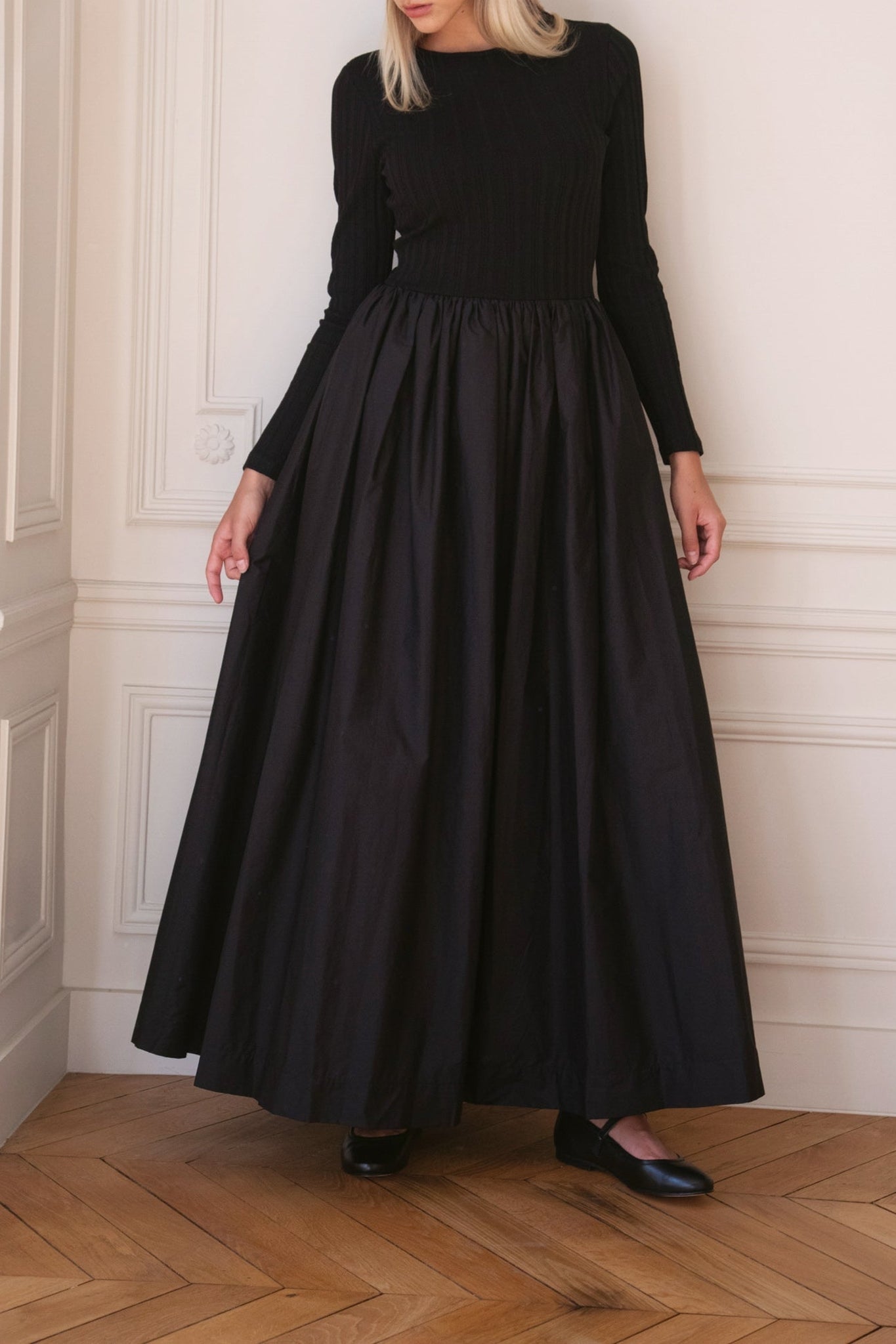 Robe longue Le Dolto - Noir