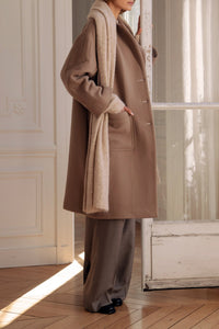 Manteau Le Pleyel en laine - Beige