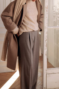 NEW // Manteau Le Pleyel en laine - Beige