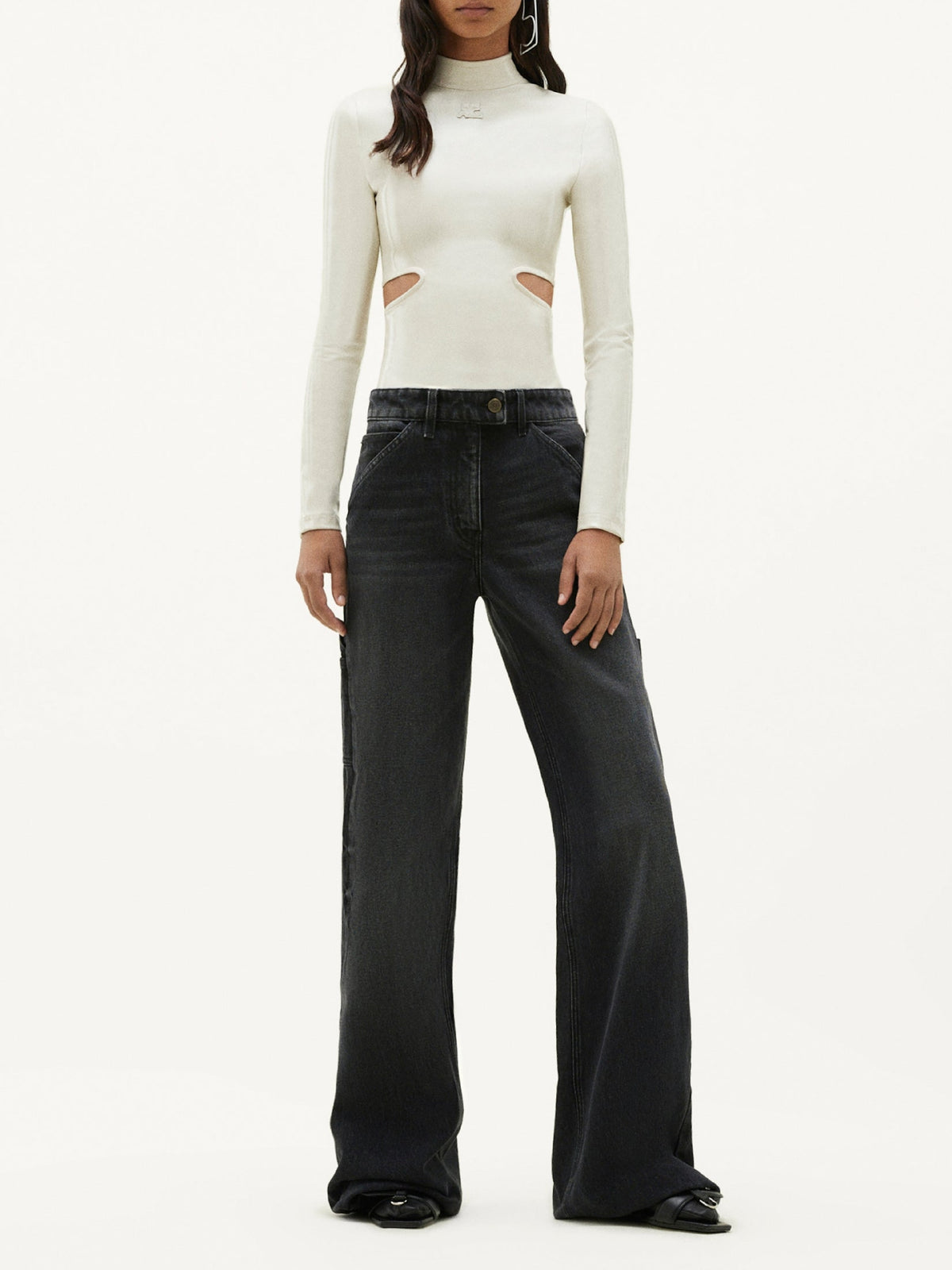 Pantalon baggy - Stonewashed Grey