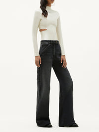 Pantalon baggy - Stonewashed Grey