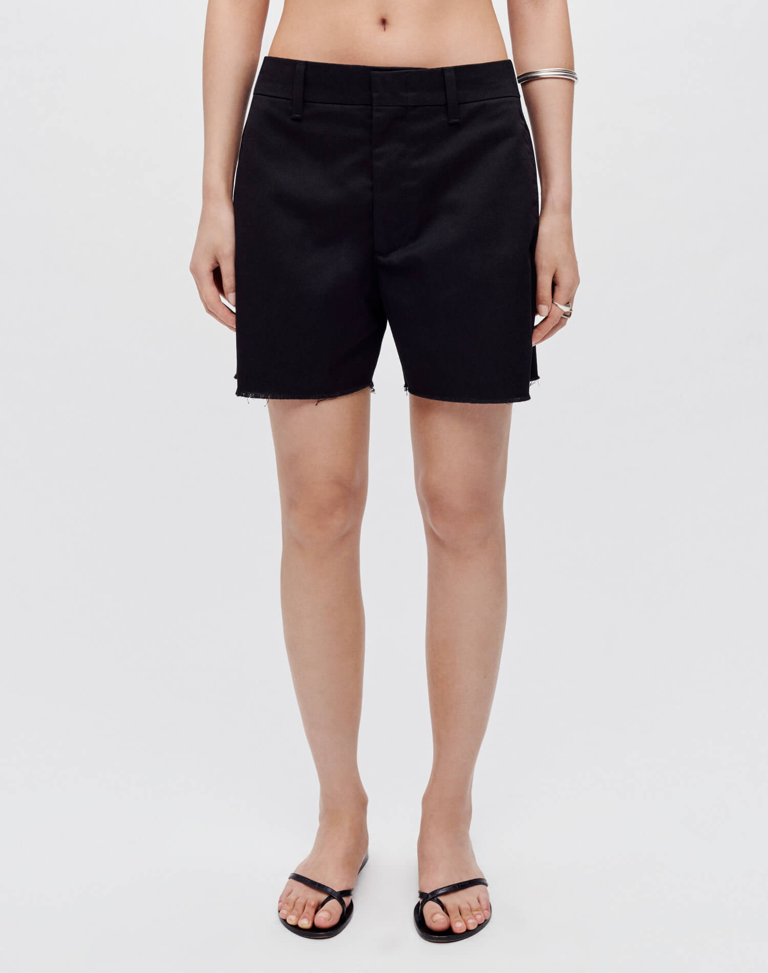 Pantalon coupé court - Black